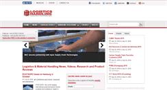 Desktop Screenshot of logisticshandling.com