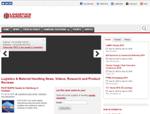 Tablet Screenshot of logisticshandling.com